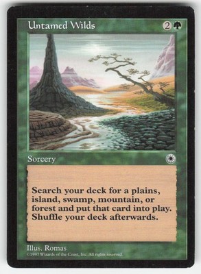 1997 Untamed Wilds Portal MTG