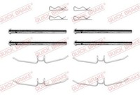 Quick Brake ZubehöRsatz, Scheibenbremsbelag 109-0901 FüR Ford Volvo