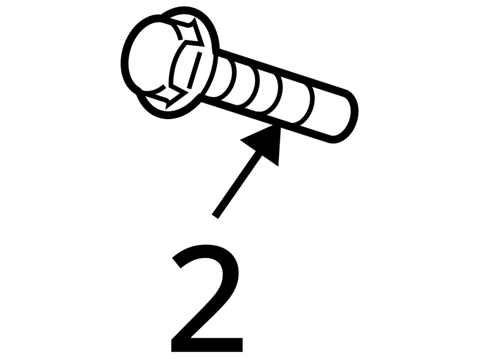 Parafuso de cabeça de flange sextavada CHRYSLER 6506147AA NOVO OEM 6506147AA - Imagem 3 de 3