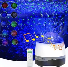 Galaxy Projector,Star Projector for Bedroom,Remote Control & White Noise Bluetoo