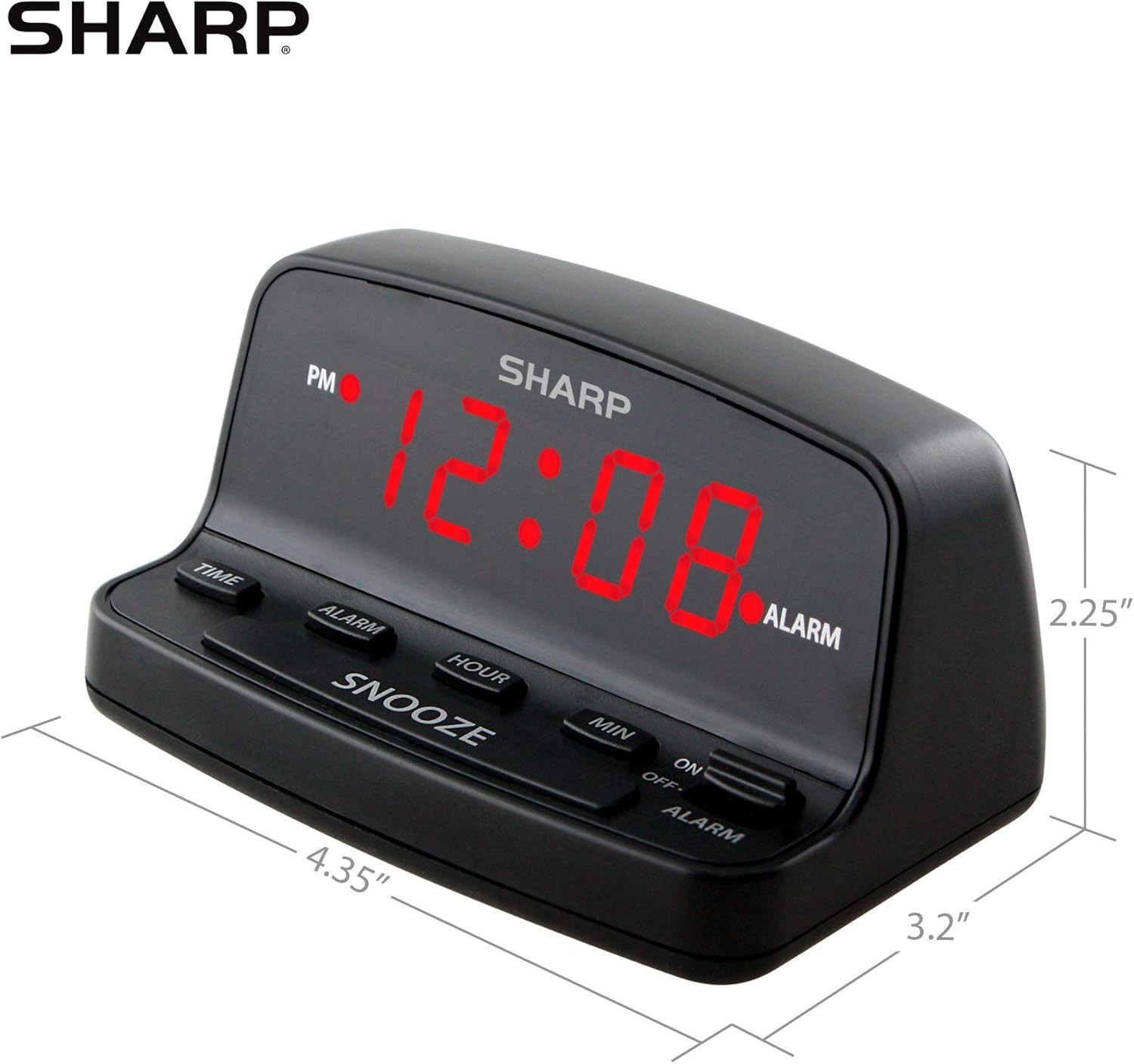 Super Extremely Extra Loud Alarm Clock for Very Heavy Sleeper Battery Backup NEW