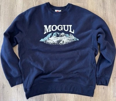 Small Ludwig Mogul Move Sweatshirt Men Blue Polar Bear Merch Super Crewneck