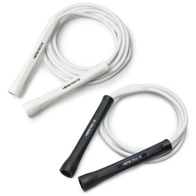 Hererope 6MM PVC Jump Rope for Men & Women Fitness, Speed, Tricks, Cardio Tra...