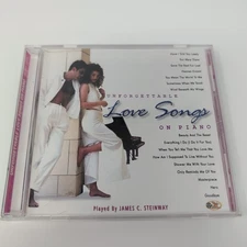 Unforgettable Love Songs On Piano By James C Steinway (CD)