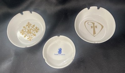 Marketing Hotel Ashtrays Inter-Continental Bali Beach, Indonesia, & Ritz Carlton