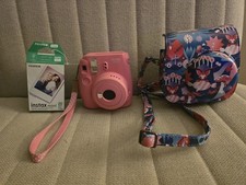 Fujifilm Instax Mini 9 Instant Film Camera FLAMINGO PINK EXTRAS