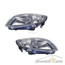 ATEC 2x SCHEINWERFER H4 VORNE LINKS + RECHTS FÜR SKODA FABIA 5J 06-10