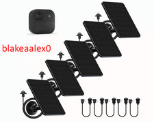 5-Pack Solar Panel for Blink Outdoor 2K /4/3, XT3 XT2 XT Cam, 13.1ft Cable