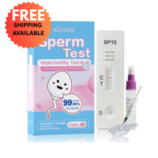 Accufast sperm test kit for male pregnancy preparation sperm count test 99 x1