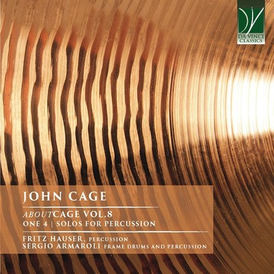 Sergio Armaroli Aboutcage: One 4 (Solos for Percussion) (CD)