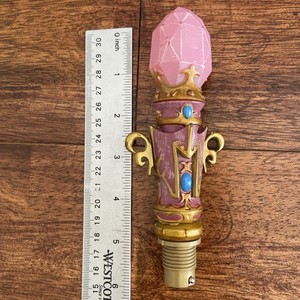 Great Wolf Lodge MagiQuest Wand Topper Pink Crystal Gem