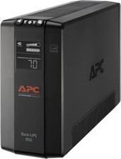 Back-Ups Pro 850VA UPS with 8 Outlets, LCD Display  Surge Protection
