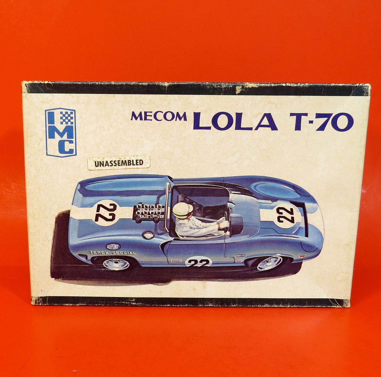 ● RARE ● Mecom LOLA T 70 ● Zerex Special ● USRRC 1965 ● IMC #108 Kit ● 1/25 ●