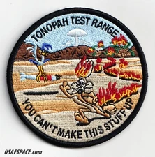 USAF TONOPAH TEST RANGE TTR -YOU CAN'T MAKE THIS STUFF UP-2023- B61-12 VEL PATCH