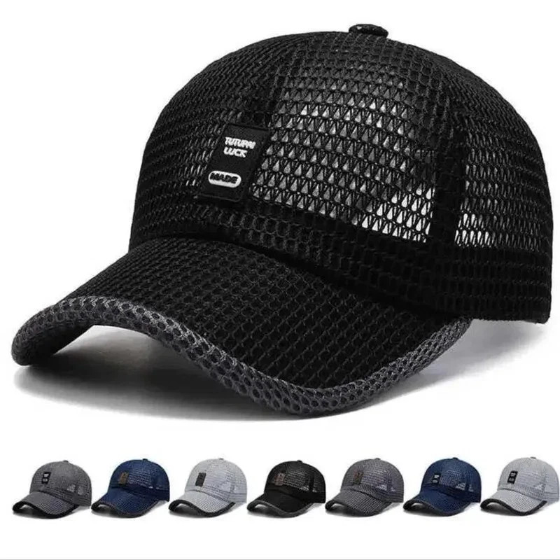 Gorras De Hombre Cachuchas Ajustables Para Mujer Boinas De Moda Beisbol Malla