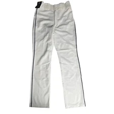 NWT Mizuno Adult BB White Pants S Baseball and Softball Bottoms