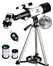 Telescope, 70mm Aperture 400mm AZ Mount Astronomical Refracting AZ70400