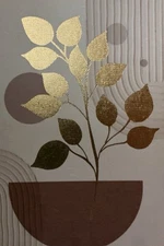 Small Painting Gold Wall Art