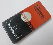 Vintage Art Deco Vantines Metal Incense Advertising Tin-Sandalwood-NICE!