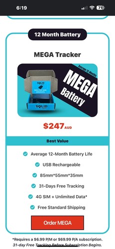 The First Aussie-Made GPS Tracker | Solid GPS | 4G | 12 Month Battery | Aus-Made - Picture 2 of 4