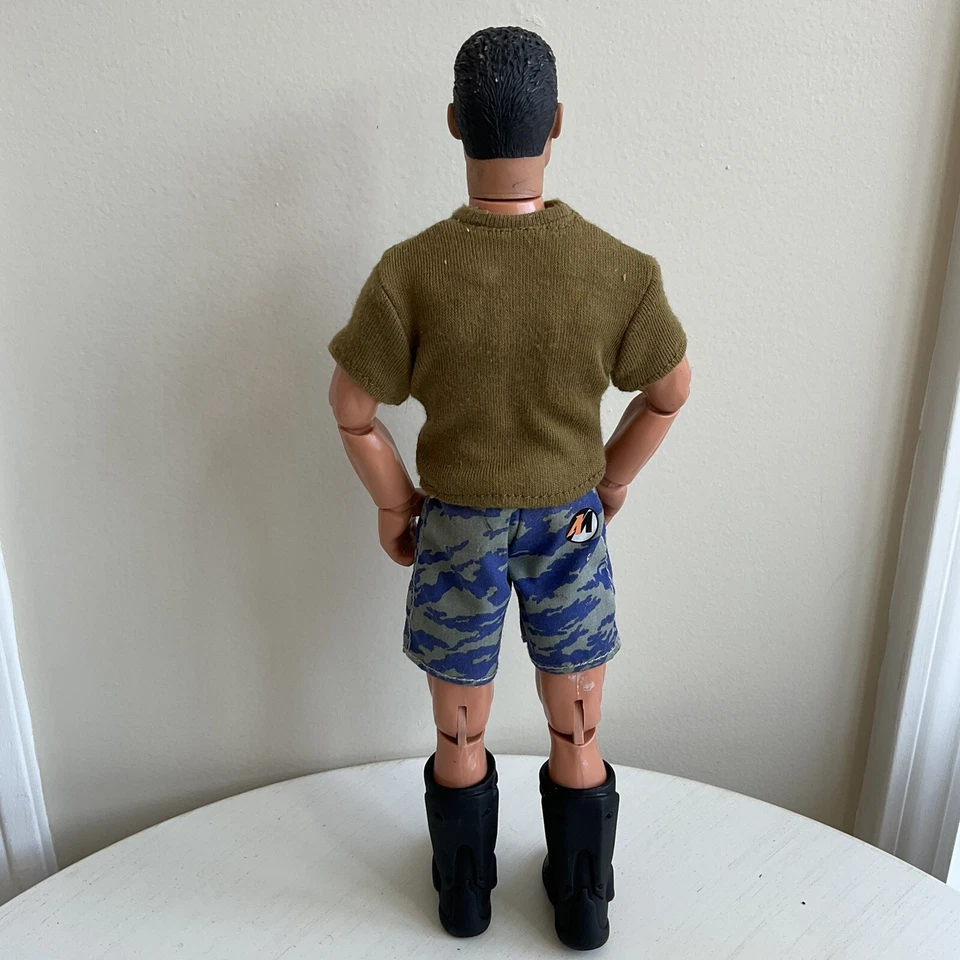 孩之宝复古 1996 年动作人特种部队可动人偶士兵带疤痕 — 第 4/4 张图片