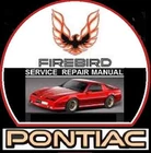 PONTIAC FIREBIRD TRANSAM     1987 1988 1989    WORKSHOP REPAIR MANUAL CD