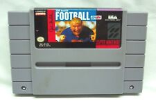JOHN MADDEN FOOTBALL SNES SUPER NINTENDO VIDEO GAME Cart Cartridge 1992 Tested
