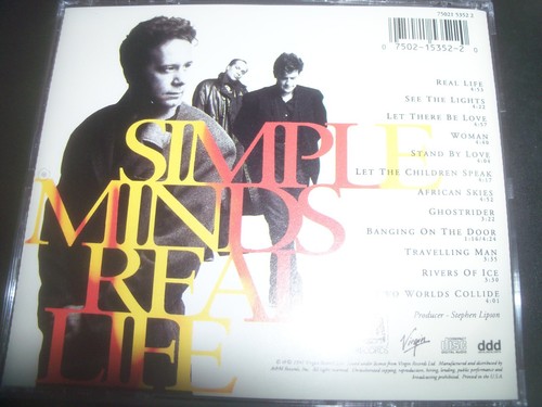 Simple Minds – Real Life – USA Promo CD – Like New - Picture 4 of 4