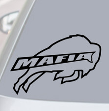 BUFFALO BILLS MAFIA VINYL DECAL STICKER CAR WINDOW BUMPER NFL FOOTBALL TEAM LOGO