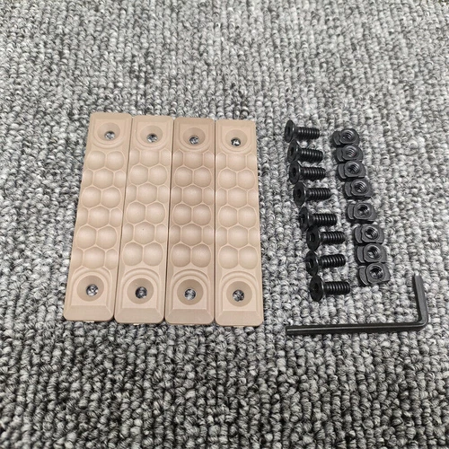 4 Stück Nylon MLOCK Schiene Handschutz Abdeckblende für M-loCk System 80/120 mm - Bild 23 von 48