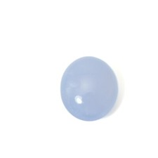 13 Ct Natural Blue Chalcedony Oval Cut Healing Gemstone from Madagascar