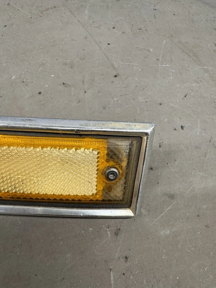 Lámpara de guardabarros para camioneta Chevy 1981-1991 luz de giro lente carcasa estacionamiento C10 K10 Foto 4 de 4