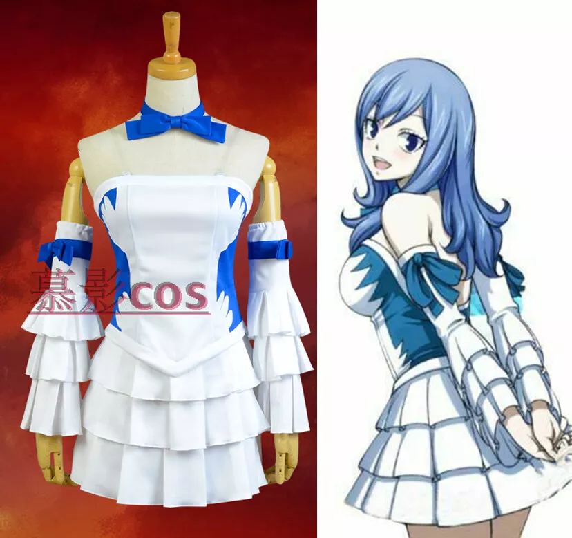 Anime Fairy Tail Cosplay Costumes Juvia Lockser Cosplay Costume