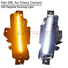 For Chevy Camaro LT / RS 2016-2018 LED DRL Daytime Running Light W/ Turn Signal