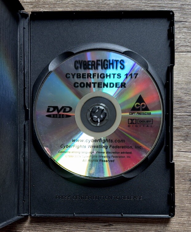 Wrestling DVD CyberFights #117 CONTENDER Matt Jackson Sydal