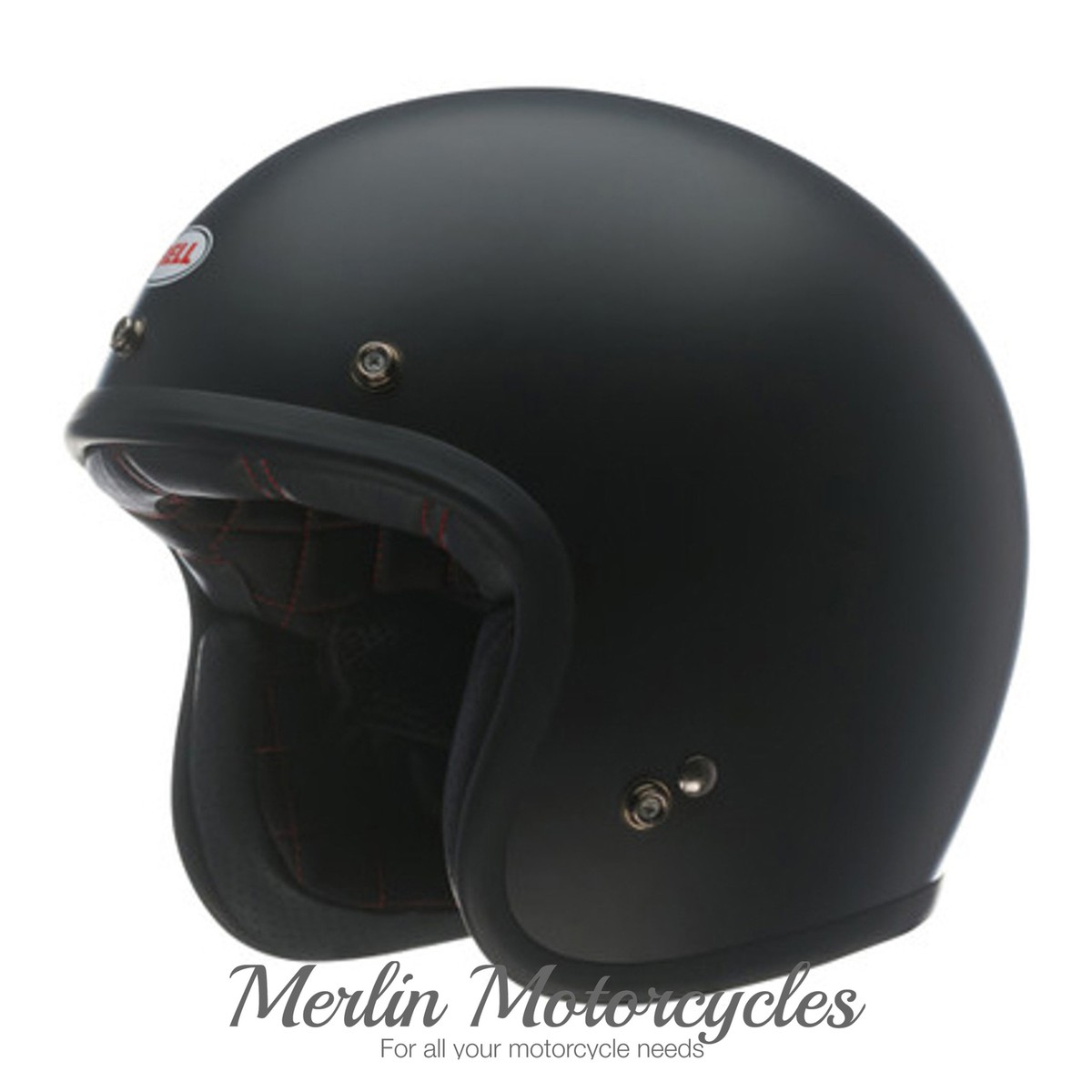 Bell 2022 Cruiser Custom 500 Adult Motorcycle Motorbike Helmet Solid Matte  Black | eBay