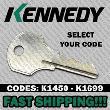 Kennedy Tool Box Key Cut to Your Code K1450 - K1699