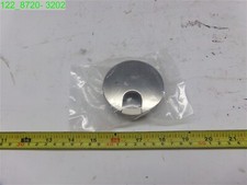 QTY 4: BRUSHED ALUMINUM DESKCORD WIRE CABLE GROMMETS HOLE COVER 1-1/2"