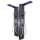 Stainless Steel Massage Shower Faucets & Thermostats