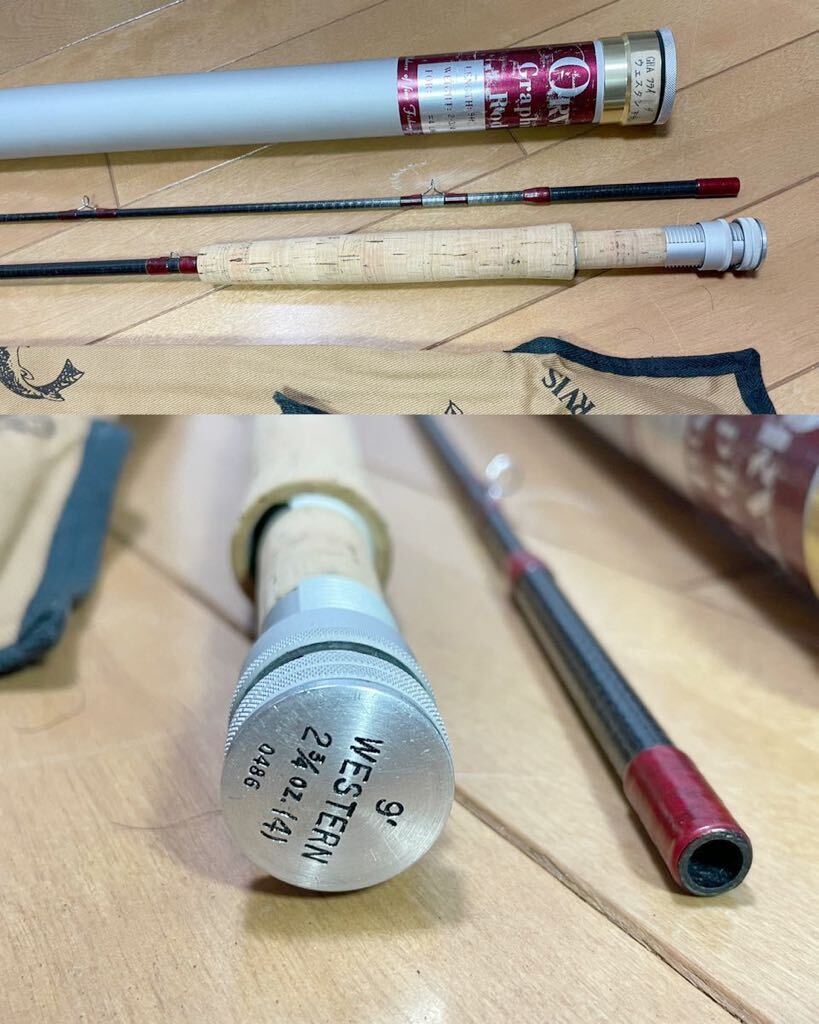 ORVIS Graphite Western 9' 3 1/4oz （5） Orvis Western Graphite Fly Rod - 2 Weight! - Spinoza Rod Company