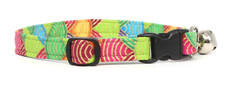NEW HANDMADE BREAKAWAY SAFETY CAT COLLAR  Baptist Fans / Cotton