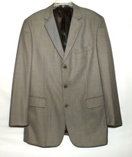 Jones New York City Gray 3 Button Mens Sports Coat Size 42L