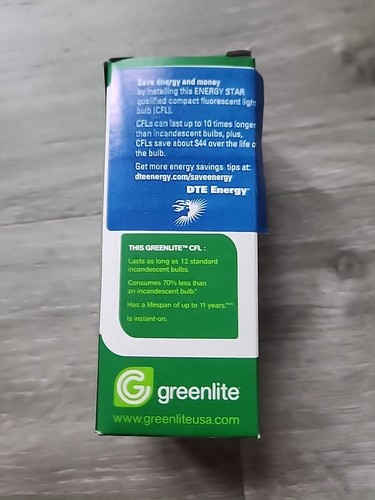 Greenlite Lighting 13W/ELS-U 13 Watt 2700K Ultra Mini Spiral CFL Bulbs - Picture 3 of 4