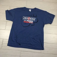 vintage power up jerzees dri power active t shirt size Large 