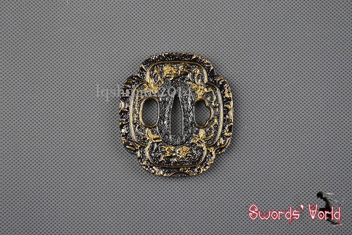 High Quality Zinc Alloy Tsuba Hand Guard For Japanese Katana Samurai Sword - Picture 2 of 3