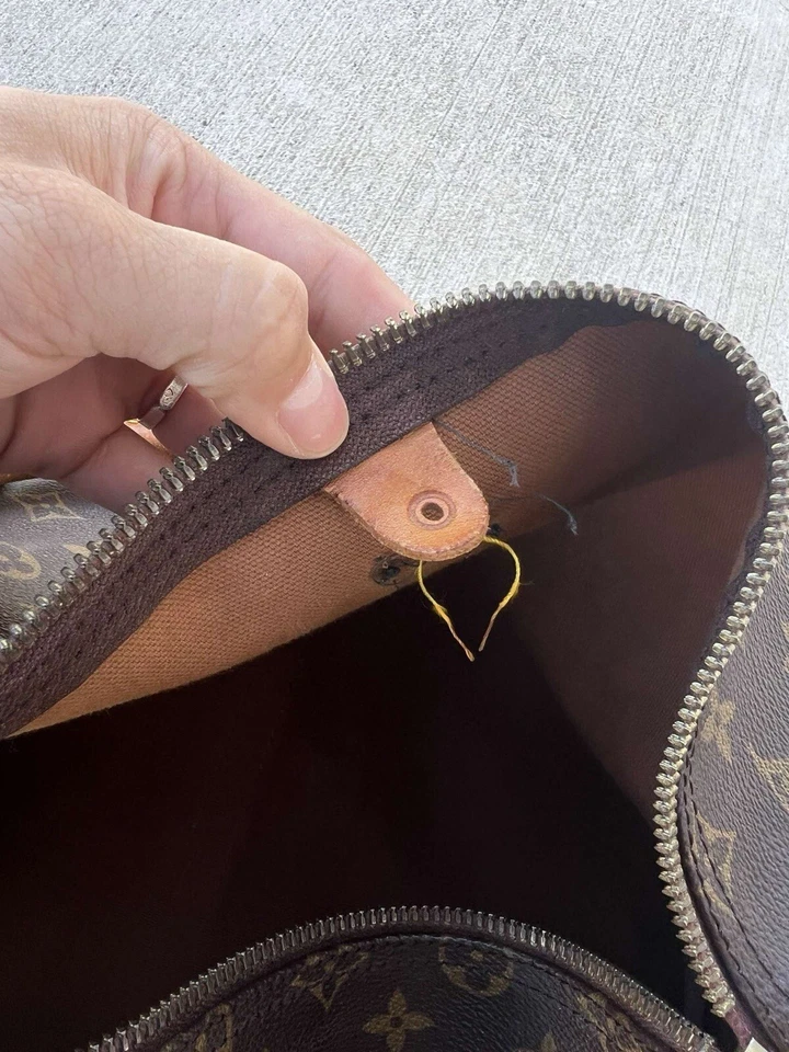 Bolso de Lona Louis Vuitton 1985 Vintage ABIERTO A OFERTAS  Foto 4 de 4