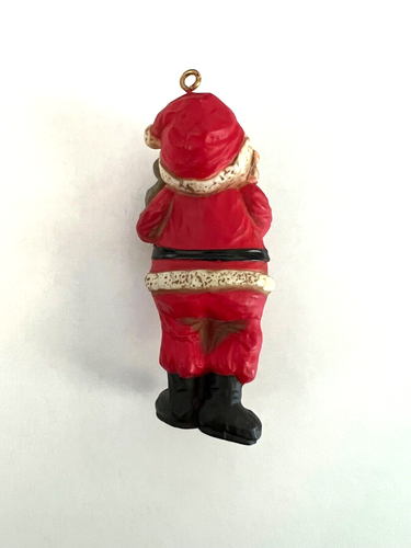 Santa Christmas Tree Ornament Resin NEW (D35A18) - Picture 2 of 6