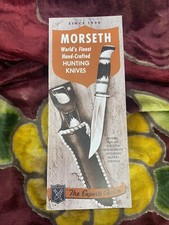 VINTAGE MORSETH ORIGINAL KNIFE CATALOG