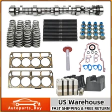 212/22X, .552 Camshaft Lifters Head Gasket Kit FOR Chevy 4.8 5.3 6.0 6.2 LS LS1