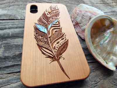 iPhone 16, 15, 14, 13 pro Max -Samsung Galaxy S22, 23, 24 Ultra Wood Phone Cases